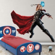 Vinile decorativo thor di marvel