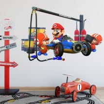 Vinile decorativo gioco mario kart