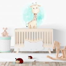 Vinile per bambini o neonati giraffa