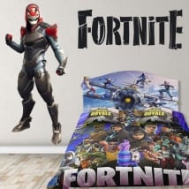 Adesivi in vinile videogioco fortnite vendetta skin