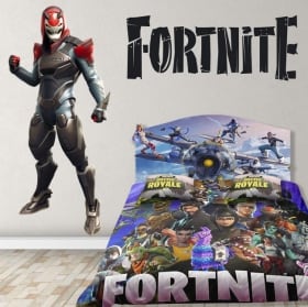 Adesivi in vinile videogioco fortnite vendetta skin