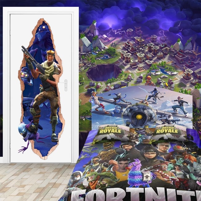 Carta Da Parati 3d Videogioco Fortnite