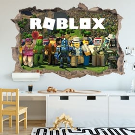Vinile e adesivi videogiochi fortnite endgame 3d