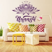 Vinile decorativo e adesivi testo namaste