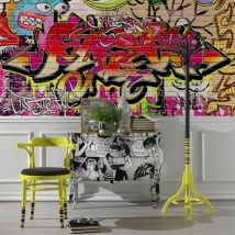 Murales in vinile graffiti