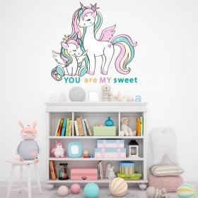Vinile per bambini o giovani unicorno