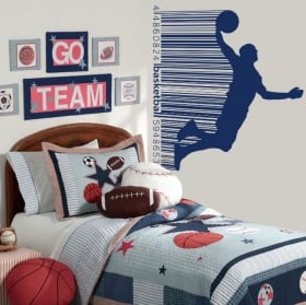 Vinile decorativo e adesivi pallacanestro