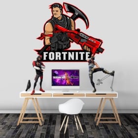 Adesivi in vinile videogioco fortnite
