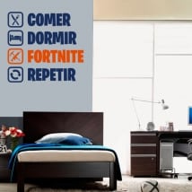 Vinile e adesivi fortnite routine in spagnolo