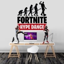 Vinile e adesivi fortnite hype dance