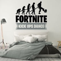 Vinile e adesivi fortnite kick ups dance
