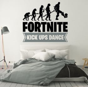 Vinile e adesivi fortnite kick ups dance