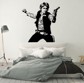 Vinile adesivo e adesivi guerre stellari han solo