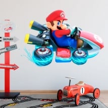 Vinile decorativo videogiochi mario bros