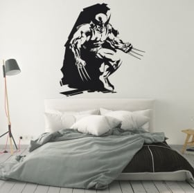 Vinile decorativo e adesivi x-men wolverine