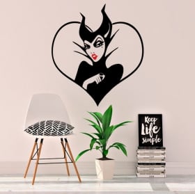 Vinile decorativo disney malefico