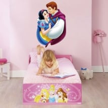 Adesivi in vinile disney biancaneve e florian
