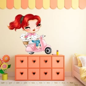 Vinili e adesivi per bambini giro in moto