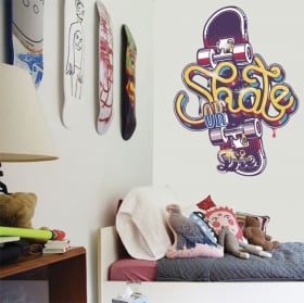 Vinile e adesivi skateboard