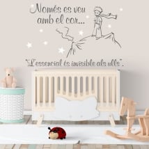 Vinili e adesivi per bambini il piccolo principe in catalano