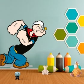 Adesivi in vinile da popeye