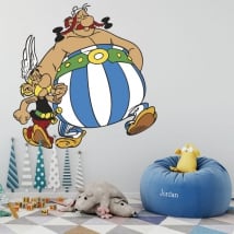 Adesivi e vinile asterix e obelix