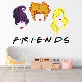 Adesivi in vinile netflix friends