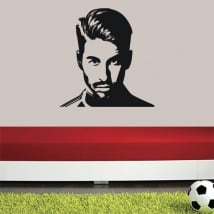 Vinile adesivo e adesivi di calcio sergio ramos