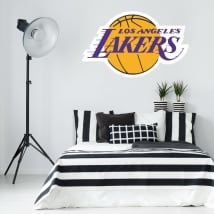Vinile e adesivi logo los angeles lakers pallacanestro
