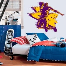 Vinile decorativo e adesivi kobe bryant pallacanestro