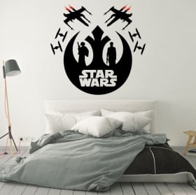Vinile decorativo o adesivo guerre stellari