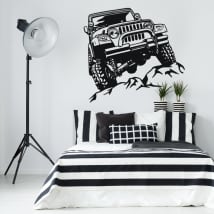 Vinile decorativo e adesivi jeep offroad