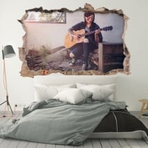 Vinile e adesivi 3d video gioco the last of us 2