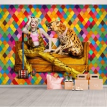 Murali in vinile harley quinn birds of prey