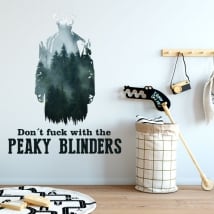 Decalcomanie della parete peaky blinders