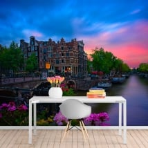 Fotomurali caffè papeneiland amsterdam