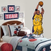 Vinili decorativi kobe ​​bryant basket