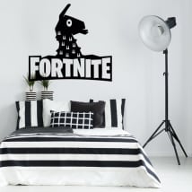 Vinili decorativi llama da fortnite
