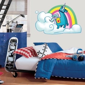 Vinili e adesivi unicorno fortnite