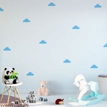 Vinili e adesivi per bambini kit cloud
