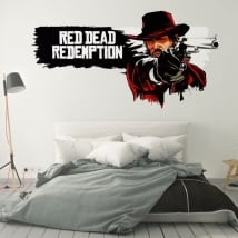 Vinili e adesivi videogioco red dead redemption