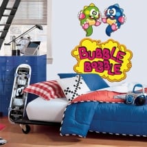 Vinili e adesivi video gioco bubble bobble