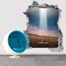 Vinile e adesivi 3d ufo le prove perdute