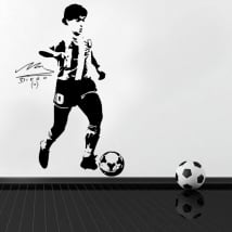 Vinili decorativi e adesivi calcio maradona