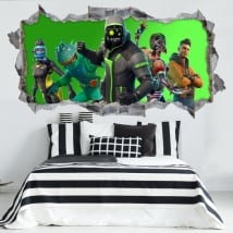 Foro nel muro 3d videogioco fortnite