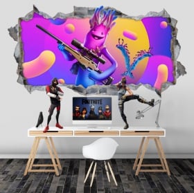 Vinili hole videogioco fortnite 3d