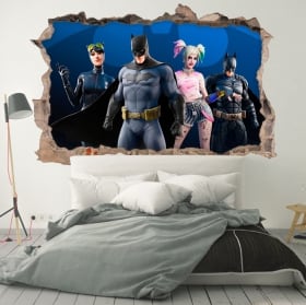 Vinili e adesivi buco muro fortnite 3d