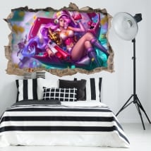 Vinili decorativi e adesivi 3d league of legends