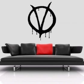 Vinili e adesivi v di vendetta