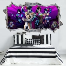 Vinile e adesivi 3d fortnite il giorno dei morti